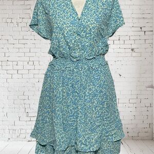 Sienna Sky Gorgeous Floral Flowing Summer/Spring Dress Sz Med. New W/T Feminine
